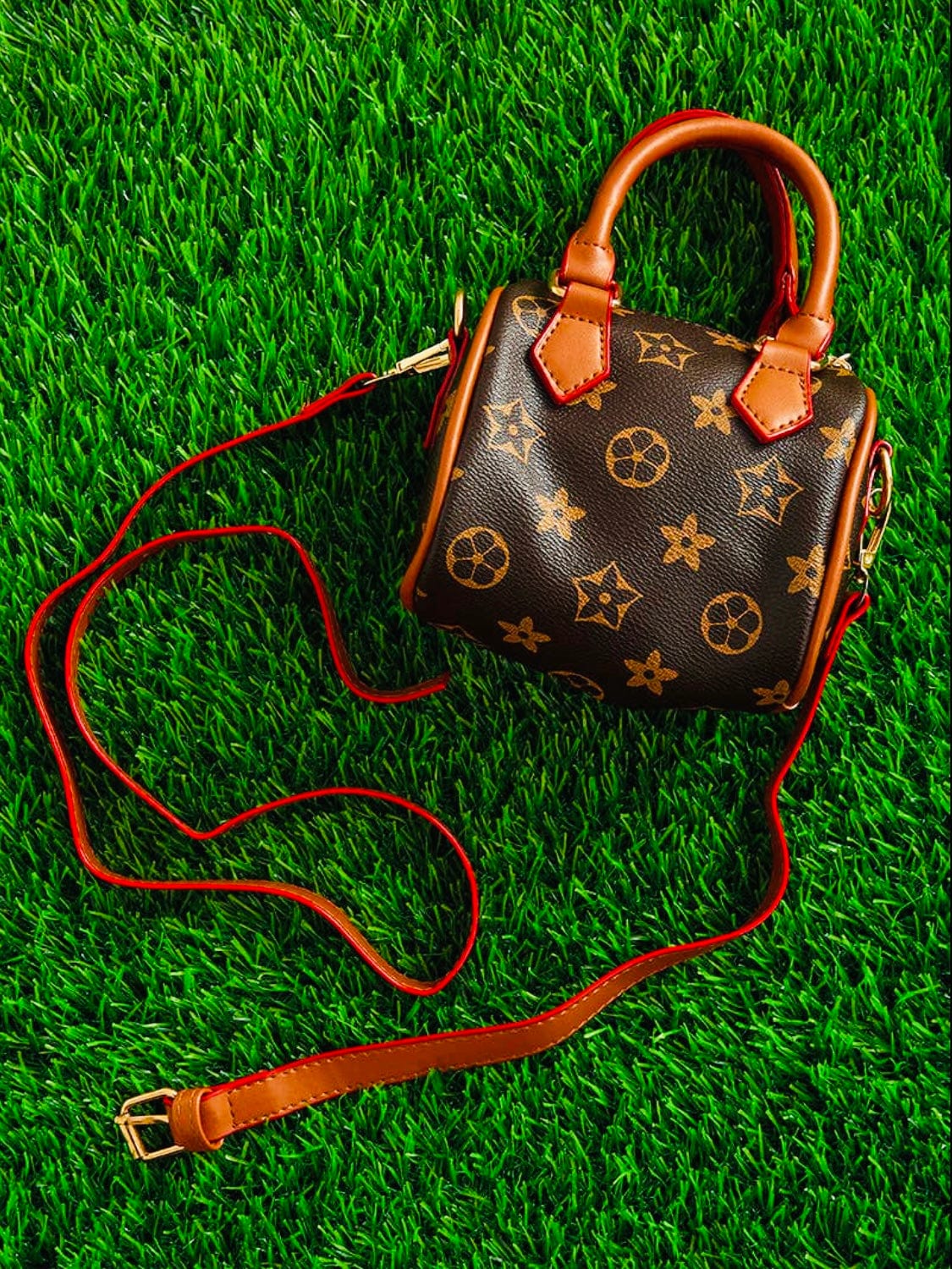 Fashionably, BBK! Handbags Star Monogram Mini Bag